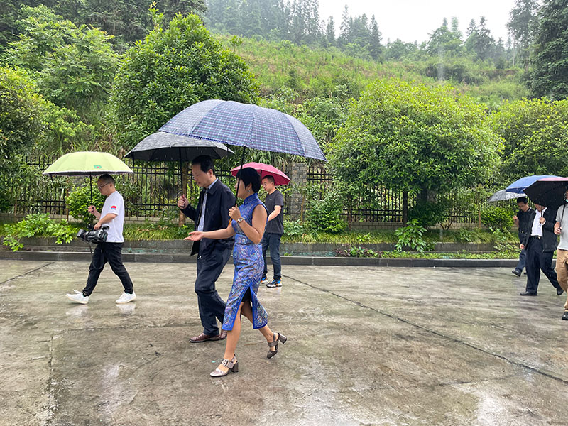 省人大常委副主任劉曉鳴率調(diào)研組前來(lái)我公司調(diào)研 湖北山茶油廠家