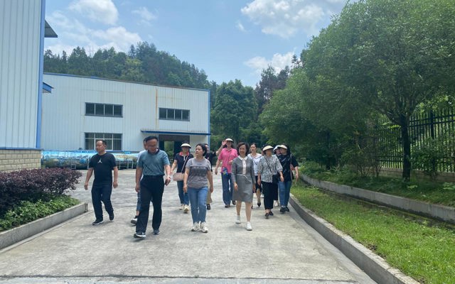 2023年5月29日州婦聯(lián)一行到我廠視察
