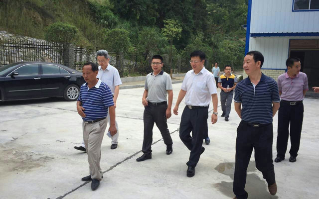 2015年9月7日省糧食局領(lǐng)導(dǎo)視察